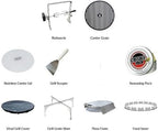 ARTEFLAME Charcoal BBQ Grill, Griddle, and Fire Pit Bundle | Gourmet Outdoor Cooking Essentials | Steakhouse Searing Set (40" Low Euro Base with 9 Grilling Accessories) Made in USA