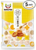 Kotastic Yakgwa Korean Honey Cookies 200g 미니꿀 약과 5Packs