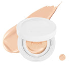 Parnell Cicamanu Serum Cushion - Moisturizing Foundation for Soothing, Coverage, Glass Skin and Lightweight for Sensitive and Dry Skin Pearl Skin (0.52 Fl Oz) (19C)