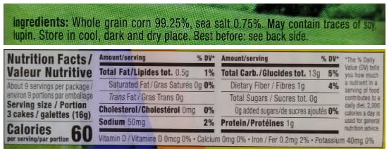 Only Kosher Candy Ultra Thin Corn Cake Squares, Gluten Free Cakes Original (Pack of 3)