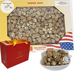 1LB=453gm/Box Hand-Selected Wisconsin Farmed Ginseng Root | Pearl Small 威斯康辛州 西洋参 花旗参 礼盒装 |Cultivated Wisconsin American Ginseng WI 069# Box