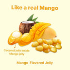 Korean Fruit Jelly Candy – Assorted Chewy Gummy Snacks – 5 Fruity Flavors (Grape, Plum, Lychee, Kiwi, Mango) – Individually Wrapped – Perfect for Kids & Adults – 알맹이젤리 (Plum–1.26oz(36g) × 6pack)