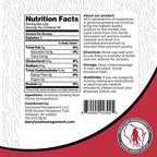 Dairyland American Ginseng Roots 西洋参 - 16 oz Pack of Wisconsin Ginseng Root - Authentic American Ginseng - Non-GMO, Gluten Free Whole Ginseng - Use This Herbal Supplement in Soup, Tea, Congee