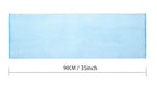 ARCH&M 12-Pack Premium Nylon Exfoliating Towel - 35-Inch Quick-Dry, Hygienic Japanese Washcloth for Body & Back - Durable, Machine Washable, Long-Lasting