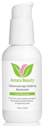 Amara Beauty Anti Aging Face Cream Moisturizer with Resveratrol & Peptides, 2 fl. oz.