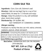 Damtuh Corn Silk Tea – Nutty & Refreshing, Caffeine-Free Herbal Tea, 50 Tea Bags (1.5g each)