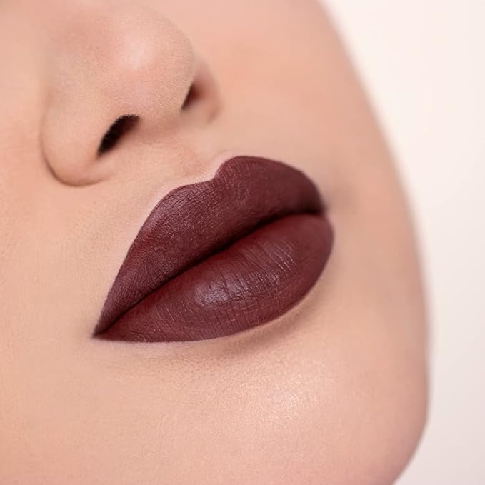Beauty Bakerie Lip Whip Liquid Lipstick for Women, Waterproof Lip Gloss, Tint, Stain Long Lasting Hydrating Moisturizer, Matte or Metallic, 3.5mL, Chocolate for Breakfast