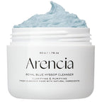 Hyssop Brightening & Deep-Cleansing Face Scrub & Exfoliator - All Skin Types, For Sebaceous Filaments & Blackheads (1.76oz)