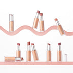 Laka Bulky Matte Lipstick 4g/0.14oz., Long Wear, Non-Drying Lip Stain Stick with High Pigmentation, Voluminous Lips, Vegan, K-Beauty (#401 Low Pink)