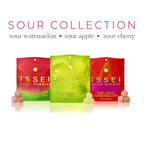 ISSEI Sour Watermelon Mochi Gummies | Dye-Free Candy | Gluten-Free | Real Sugar, No Artificial Flavors or Colors | Award-Winning Japanese Candy | 4 Oz 1-Pack