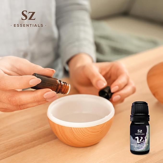 Pure Essential Oil Blend for Relaxation - ZZZ - 0.17 fl oz (5ml)