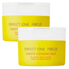 PERFECT ONE FOCUS Smooth Cleansing Balm Makeup Remover – Melts Away Makeup & Impurities While Moisturizing – Gentle Face Wash Balm for All Skin Types, 2-Pack (75g x 2)