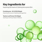 SUNGBOON EDITOR Deep Collagen CICA Tea tree Overnight Mask 37gx4ea | Real Collagen Face Mask with Tea tree & Centella | Acne Face Mask for Calming & Soothing | Korean Skin Care