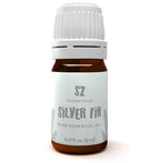 Silver Fir Essential Oil - Delightful! 100% Pure and Natural Undiluted Oil, Therapeutic Grade & Vegan, Extracted from Abies Alba Fresh & Woody with Earthy Overtones - 0.17oz (5ml)