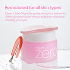 BANILA CO Clean it Zero Original Cleansing Balm Big Size | Korean Makeup Remover, Cleansing Oil, Facial Cleanser for All Skin Types | Vegan | Made with Acerola Berry & Vitamin C (180ml / 6.08 fl.oz)