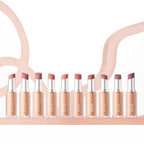 Laka Bulky Matte Lipstick 4g/0.14oz., Long Wear, Non-Drying Lip Stain Stick with High Pigmentation, Voluminous Lips, Vegan, K-Beauty (#401 Low Pink)