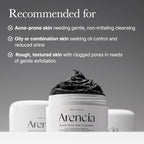 Black Tea Rice Mochi Face Cleanser, 120g, Pore Care, Sebum Control, Oily Skin