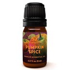 Pumpkin Spice Essential Blend Oil for Diffuser and Humidifier - 100% Pure and Natural - Rich Pumpkin Spice Scent, with Fruity and Spicy Overtones - Vegan - 0.17 floz (5 mL)