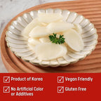 Unha's Asian Snack Box Sliced Korean Rice Cakes Tteokbokki, Chewy Tteok for Rice Cake Soup, Vegan, Gluten Free, Non-GMO – 21.16 oz (3 x 7.05 oz) 2 Pack