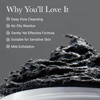 Black Tea Rice Mochi Face Cleanser, 120g, Pore Care, Sebum Control, Oily Skin