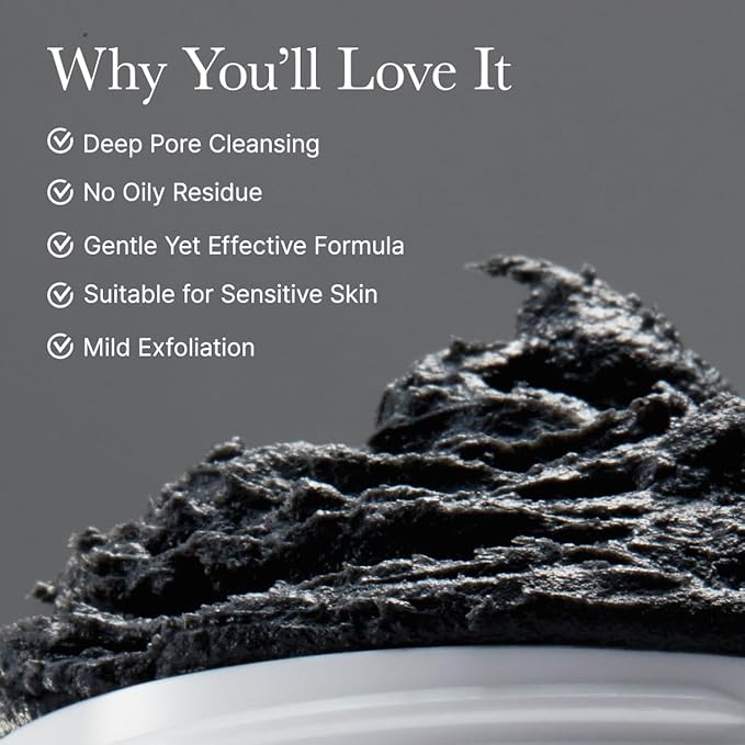 Black Tea Rice Mochi Face Cleanser, 120g, Pore Care, Sebum Control, Oily Skin