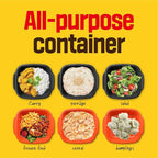 Seoul Ramen Hybrid Cooker | Microwave Ramen in 6 Minutes | Perfect for Korea Ramen, Small Kitchen, or Office | Dishwasher-Safe, Microwaveable, BPA-Free (6 Pack) (Mix)