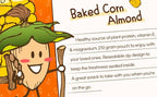 [Official Gilim HBAF] Korean Baked Corn Crunchy Almonds Nut | Nutritious & Gluten Free | Kids Lunch After-School, Work, Trip Camping Snack | Asian Snack Korean Chips Sovenior (Baked Corn, 1x190gram)