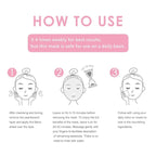 My Beauty Diary -Repair Power Brightening Black Pearl EX+ Facial Face Mask (6 Sheets) - New English Version