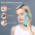 SINLAND Microfiber Face Cloths Reusable Makeup Remover Washcloths Super Soft and Absorbent Fingertip Face Towels for Sensitive Skin Women 12 x 12 Inch 6 Pack
