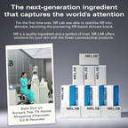 Anti-Aging Korean Serum with NR for Glass Skin– Hydrating, Anti-Aging, Firming & Brightening– Clinically Tested - K-Beauty Innovation - Korean Moisturizer – Ampoule-to-Cream Formula [1.52oz]