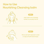 BANILA CO Clean it Zero Nourishing Cleansing Balm | Korean Makeup Remover for Dry Skin | Vegan | Cleansing Oil, Facial Cleanser Made with Ginseng Root & Soybean Peptide (100ml / 3.38 fl. oz)