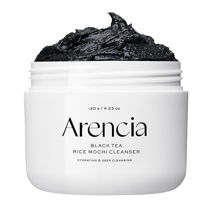 Black Tea Rice Mochi Face Cleanser, 120g, Pore Care, Sebum Control, Oily Skin