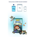 [Official Gilim HBAF] Korean Seasoned Laver Almonds Nut Snack | Kids, School, Office, Trip Snack | Pre-workout Snack | Asian Snacks (Seaweed, 1 x 120 gram pack)
