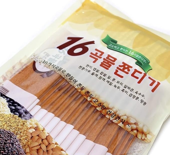 Sookwang Korean Traditional Jjondigi Snack, 16 Grains, 260g (9.17 oz) Pack of 1