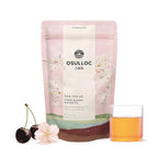 OSULLOC Cherry Blossom Tea (Floral, Sweet cherry scent) | Sweet Fruit Tea | 20 Pyramid Tea Bags, 1.76oz