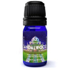 Sandalwood Essential Oil, 100% Pure, Natural Oil - (Santalum Album) Indian Sandalwood - Deep, Woody, Balsamic Scent with Delicious Aroma - Therapeutic Grade & Vegan - 0.22oz (6.5ml)