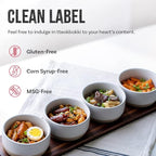 O’Food Tteokbokki Korean Rice Cakes – [Original Gochujang | Pack of 1] – Gluten-Free (Except BBQ), Healthy/ Savory/ Bold/ Fiery, 0 Cholesterol/ 0 Trans Fat/ No MSG/ No Corn Syrup, Spicy Street Snack, Ready in Minutes