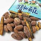 [Official Gilim HBAF Brand] Korean Seasoned Almonds 3 Flavor Pack Mix (Laver, 1 x 190g, Honey Butter, 1 x 190g, Tteokbokki, 1 x 190g)
