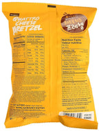 Quattro Cheese Flavored Pretzels, Korean Crunchy Snack, Cheese Blend Flavor, Bold and Savory