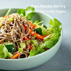 Authentic Japanese Buckwheat Soba Noodles – Healthy, Gluten-Free, Soba for Hot & Cold Dishes – Perfect for Ramen, Stir-Fry, Salads & More (17oz / 400g) With our original eating instructions Japanese food