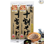 Authentic Japanese Buckwheat Soba Noodles – Healthy, Gluten-Free, Soba for Hot & Cold Dishes – Perfect for Ramen, Stir-Fry, Salads & More (17oz / 400g) With our original eating instructions Japanese food