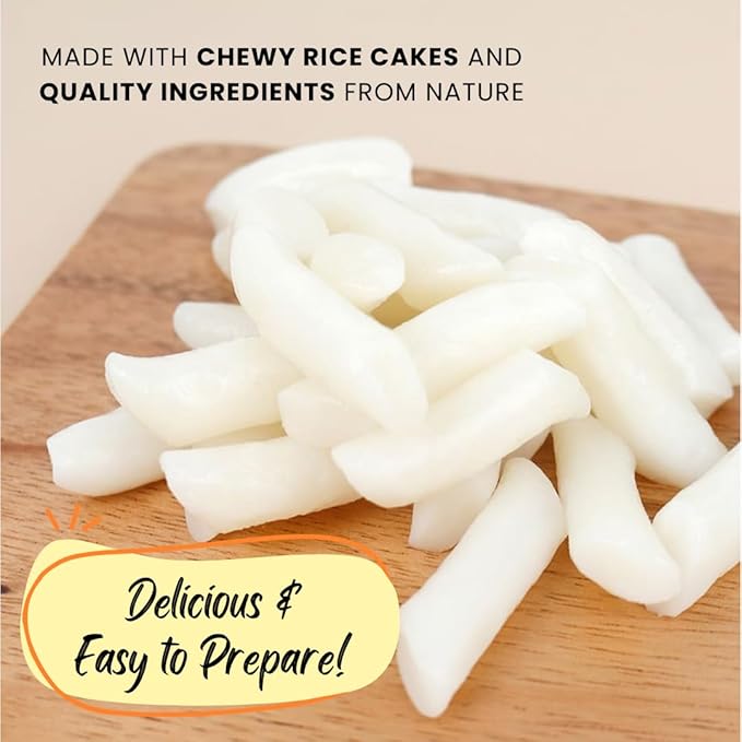 Yopokki Instant Tteokbokki Cup (Cheese, Cup of 2) Korean Street food with cheese flavored sauce Topokki Rice Cake - Quick & Easy to Prepare