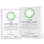 Cica Calming Mask for Face Sensitive Irritated Skin, Soothing, Moisturizing, Korean Anti Aging Face Mask, Eve Vegan, Chamomile, Hyaluronic Acid 10EA