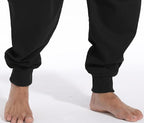 AITFINEISM Men's Drawstring Aladdin Hippie Harem Pants Loose Drop Crotch Trousers