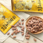 [Official Gilim HBAF Brand] Korean Seasoned Almonds 3 Flavor Pack Mix (wasabi, 1 x 190g, Honey Butter, 1 x 190g, Baked Corn, 1 x 190g)