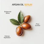 GK HAIR Global Keratin 100% Organic Argan Oil Anti Frizz Hair Serum Pack of 2 (1.69 Fl Oz/50ml) Styling Smoothing Strengthening Hydrating & Nourishing Heat Protection Shine For Frizzy Dry Damaged Hair