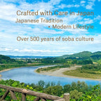 Authentic Japanese Buckwheat Soba Noodles – Healthy, Gluten-Free, Soba for Hot & Cold Dishes – Perfect for Ramen, Stir-Fry, Salads & More (17oz / 400g) With our original eating instructions Japanese food