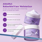 ANAI RUI Bakuchiol Face Cream for Women - Natural Retinol Alternative Anti Aging Moisturizer with Squalane & Collagen, Hydrating Wrinkle Cream for Day&Night Use 1.7 Oz