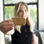 Olyra Organic Breakfast Biscuit Sandwiches | Hazelnut Cocoa | Kids Healthy Snacks, Low-Sugar, High Fiber | 4 Count (Pack of 1)