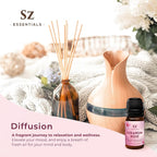 – Geranium Rosé Essential Oil 5mL – 100% Pure & Natural – Pelargonium graveolens VAR. roseum – Sweet Rose-Geranium Scent – for Aromatherapy, Perfumery – Vegan & Therapeutic Grade (5 mL)
